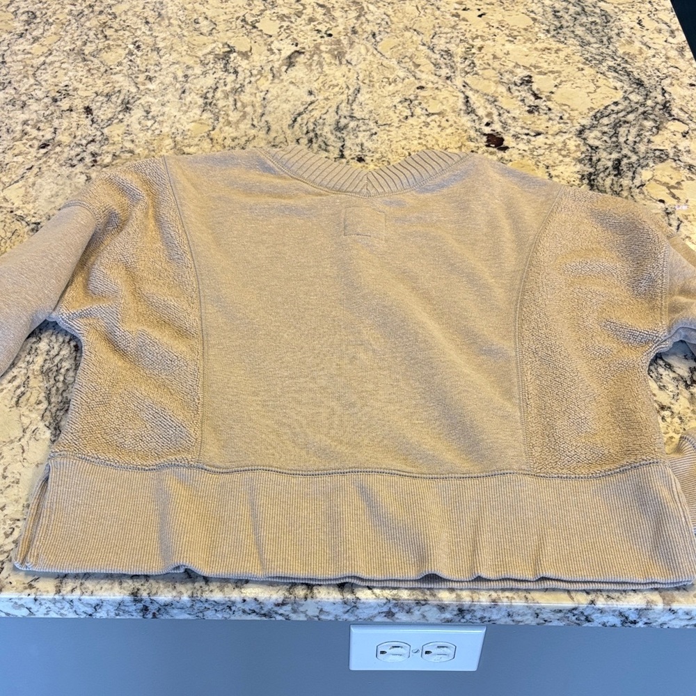 Aerie light brown Crew Neck Sweater - Picture 6 of 9